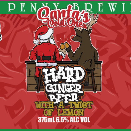 Santa Cold One Can