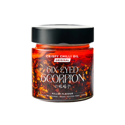 Six-Eyed Scorpion 'Original' Crispy Chilli Oil