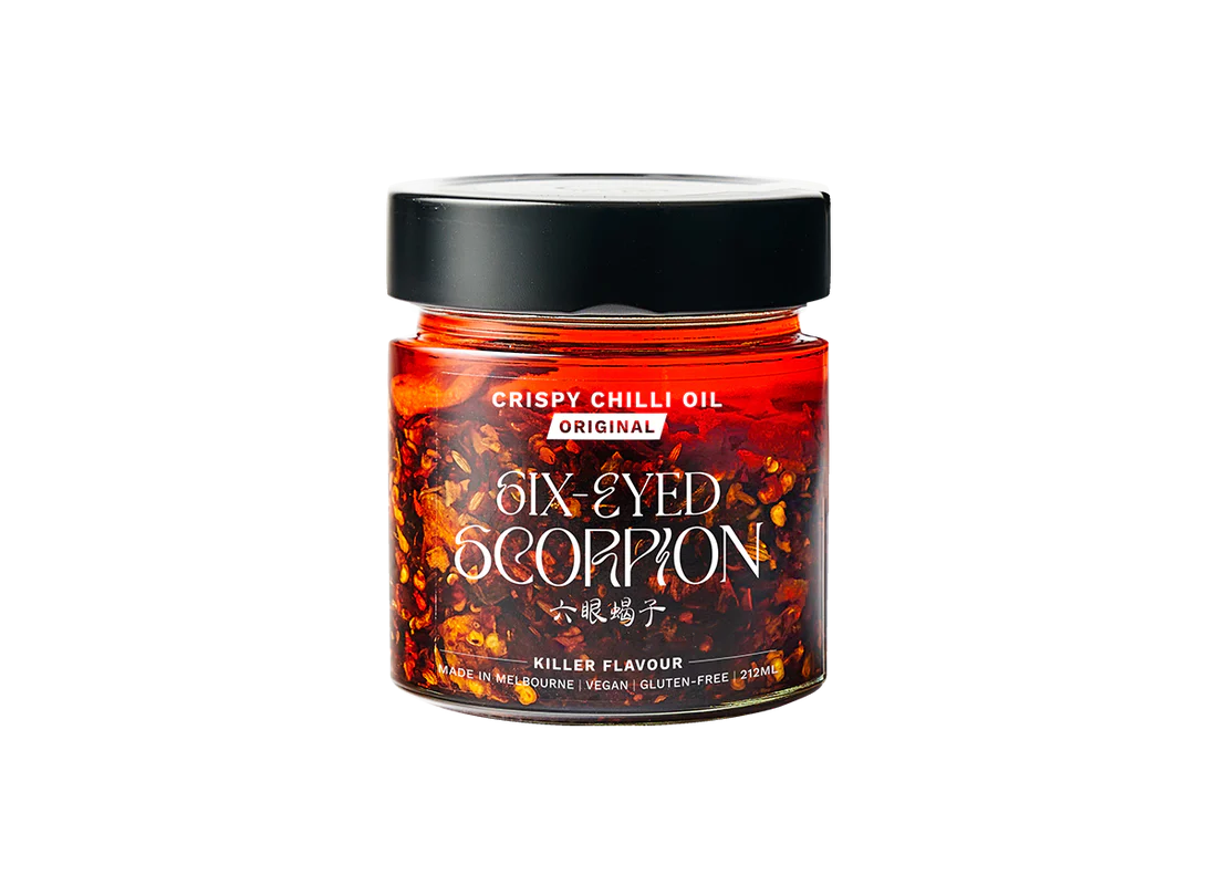 Six-Eyed Scorpion 'Original' Crispy Chilli Oil