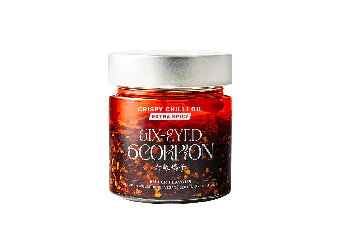 Six-Eyed Scorpion 'Extra Spicy' Crispy Chilli Oil