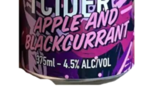 22 Blackcurrant Cider