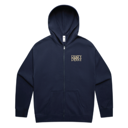 Zip Hoodies - Ink Blue